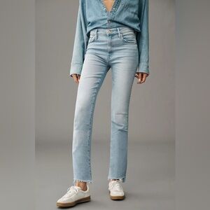 MOTHER The Insider Crop Step Fray limited edition 24